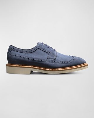 Men's William Wingtip Leather Derby Shoes