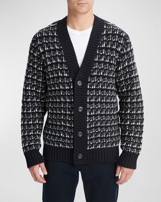 Men's Winter Tweed Cardigan