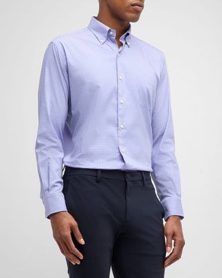 Men's Winthrop Crown Lite Cotton-Stretch Sport Shirt