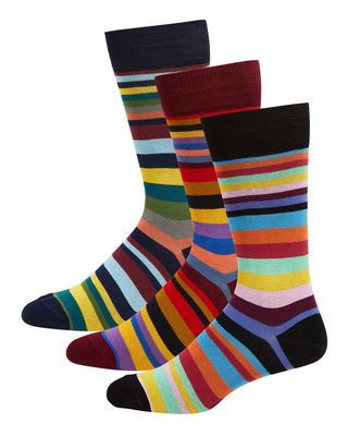 Men's Wolfgang 3-Pack Striped Socks