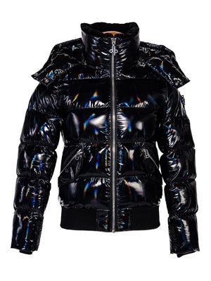 Men's Woody Puffer Jacket - Oily Black - Size Large