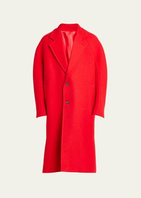 Men's Wool-Cashmere Oversized Coat