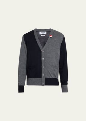Men's Wool Fun Mix Cardigan