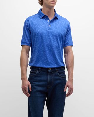 Men's Worth a Shot Performance Jersey Polo Shirt