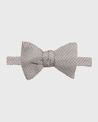 Men's Woven Silk Bow Tie