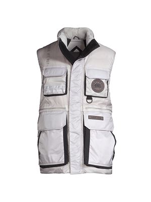 Men's X-Ray Down Vest - Silver Birch - Size XS