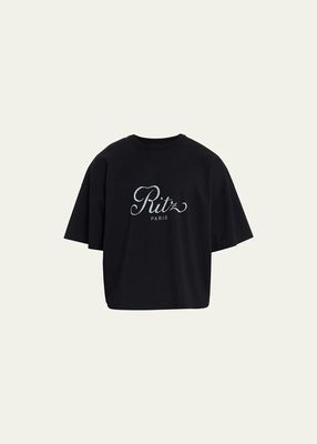 Men's x Ritz Paris Cotton Logo T-Shirt