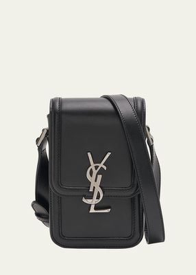 Men's YSL Solferino Phone Case Bag