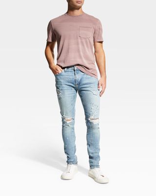 Men's Zack Destroyed Skinny Jeans