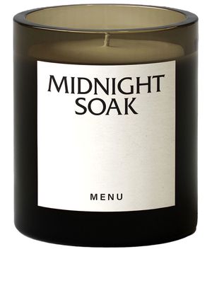 Menu Midnight Soak Olfacte scented candle - Brown