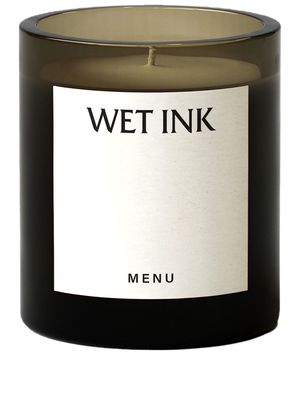Menu Wet Ink Olfacte scented candle - Brown