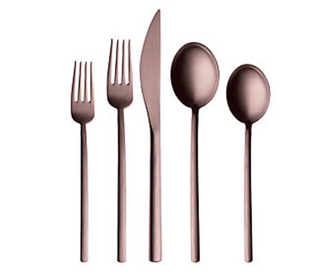 Mepra Cutlery Set 5-Piece Due Ice Bronze