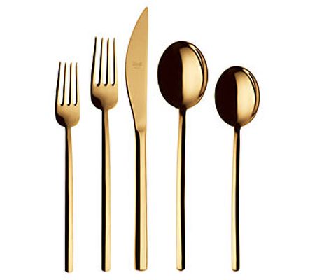 Mepra Due Oro 5-Piece Flatware Set