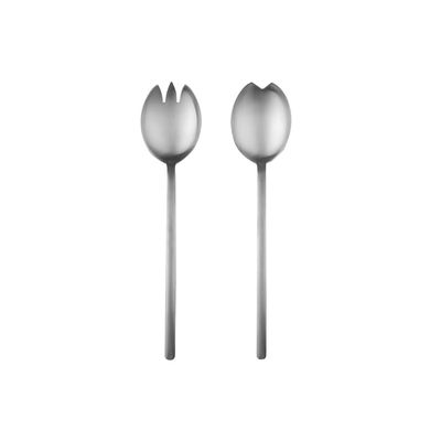 Mepra Due Salad Servers Set in Stainless Steel 2 Piece