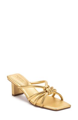 Mercedes Castillo Savanna Sandal in Gold