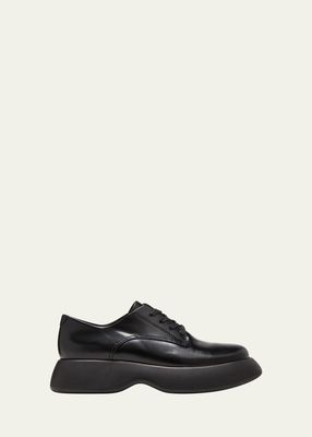 Mercer Leather Lace-Up Loafers