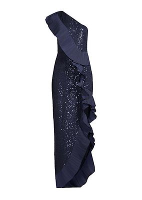 Mercer Sequin & Taffeta Gown