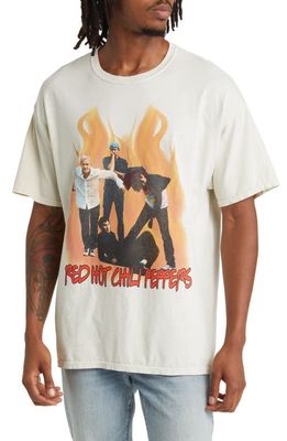 Merch Traffic Red Hot Chili Peppers Graphic T-Shirt in Sand Pigment Dye