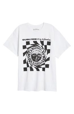 Merch Traffic Sublime Graphic T-Shirt in White