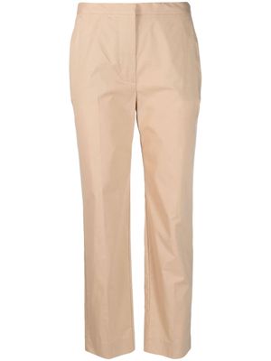 Merci concealed-fastening chino trousers - Neutrals