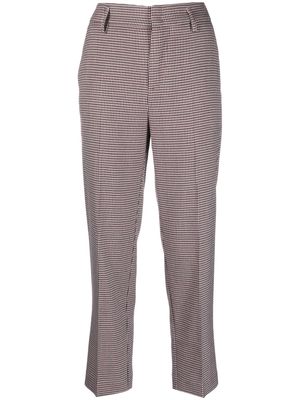 Merci houndstooth-print tailored trousers - Blue