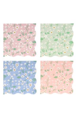 Meri Meri 20-Pack Small Floral Paper Napkins in Multi