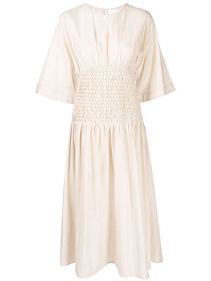Merlette Alma cotton dress - Neutrals