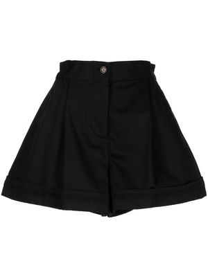 Merlette Duinen cotton tailored shorts - Black