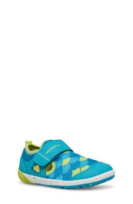 Merrell Bare Steps H20 Water Shoe in Turq/Lime
