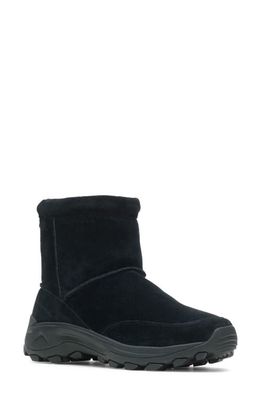 Merrell Faux Fur Lined Winter Boot in Black