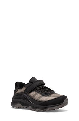 Merrell Kids' Moab Speed Dual Closure Waterproof Sneaker in Black