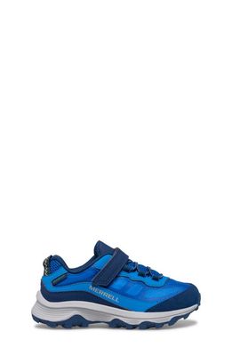 Merrell Kids' Moab Speed Dual Closure Waterproof Sneaker in Blue