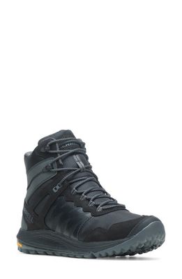 Merrell Nova Sneaker Waterproof Snow Boot in Black/Grey