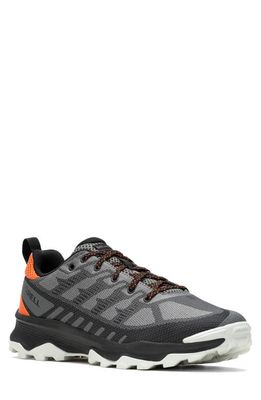 Merrell Speed Eco Hiking Shoe in Charcoal/Tangerine