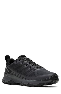 Merrell Speed Hiking Shoe in Black/Asphalt