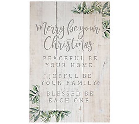 Merry Be Your Christmas Wall Art
