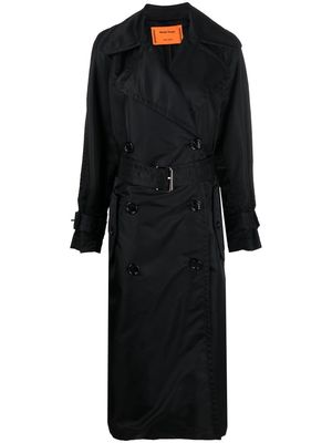 MERYLL ROGGE belted double-breasted trench coat - Black