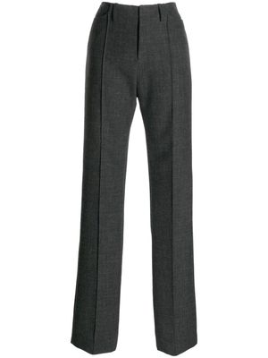 MERYLL ROGGE straight-leg wool trousers - Grey