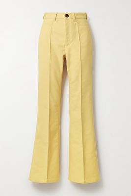 Meryll Rogge - Twill Flared Pants - Yellow