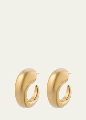 Mesa Gold-Plated Hoop Earrings