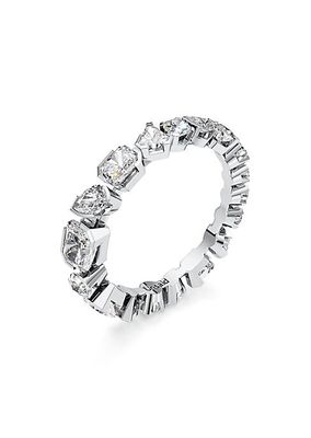Meta 18K White Gold & 1.82 TCW Lab-Grown Diamond Eternity Ring