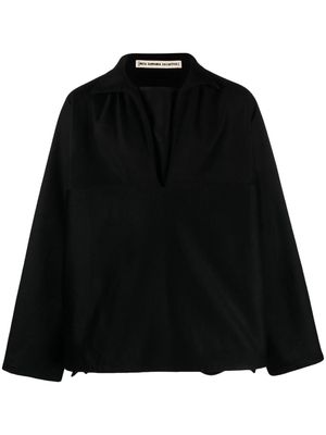Meta Campania Collective cashmere v-neck lightweight jacket - Black