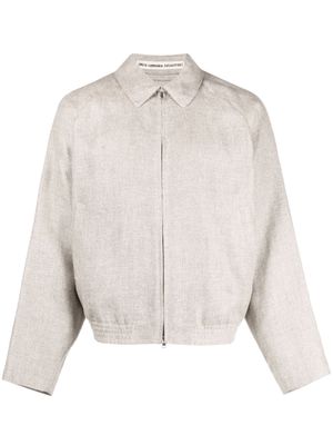 Meta Campania Collective long-sleeve zip-up jacket - Neutrals