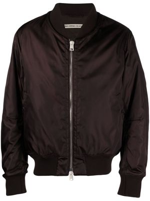 Meta Campania Collective zip-up long-sleeve bomber jacket - Brown