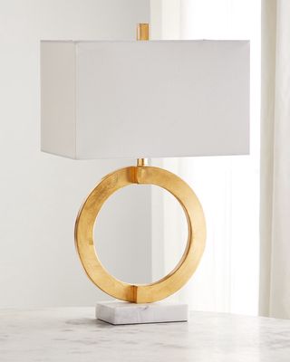 Metal Ring Table Lamp