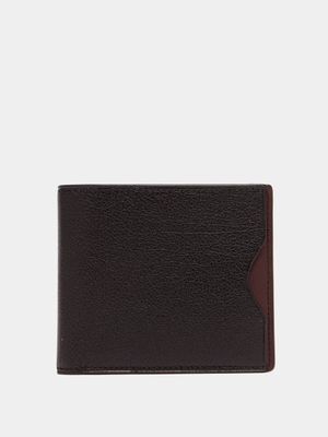 Métier - Bi-fold Grained-leather Wallet - Mens - Black