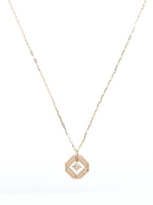 Metier by Tom Foolery 14kt yellow gold Astra Journey diamond necklace