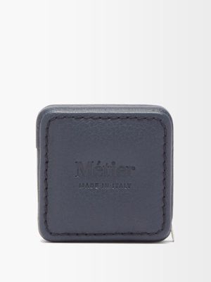 Métier - Leather-case Tape Measure - Mens - Navy