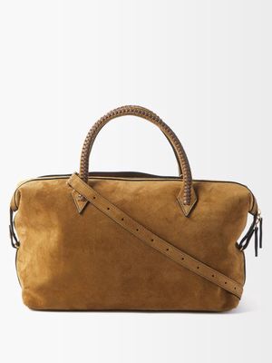 Métier - Perriand City Suede Holdall - Womens - Tan