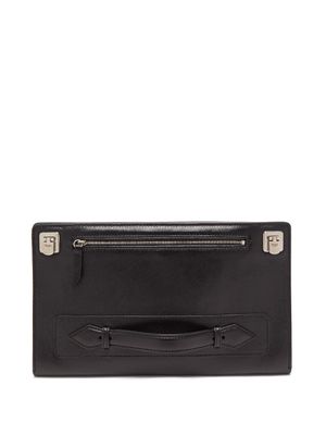 Métier - Runaway I Leather Pouch - Mens - Black